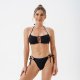 New bikini solid color sexy bikini women's split swimsuit triangle bikini