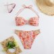 New Split Swimsuit Women's Sexy Printed Set Bikini Swimsuit