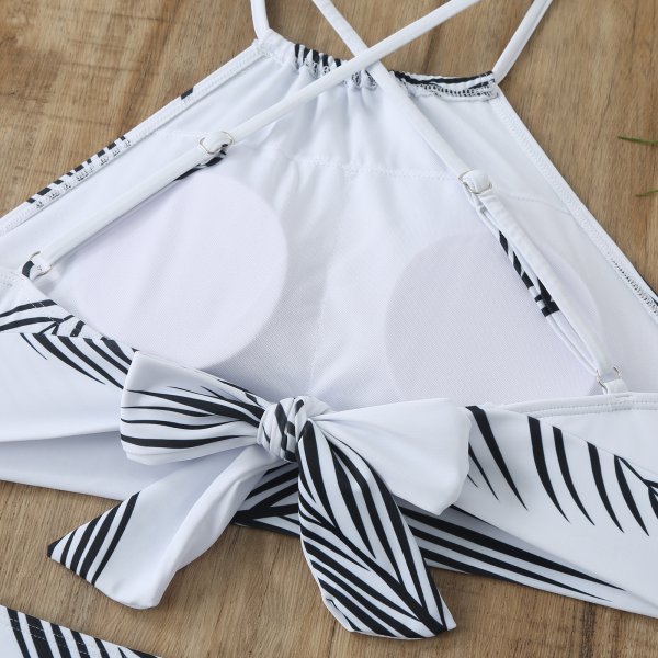 2025 sexy bikini swimsuit three piece set for women's sun protection beach skirt swimsuit