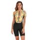 New one-piece swimsuit printed sports women's adult surfing suit