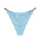 Lace sexy explosive low waist embroidered flower thong for women