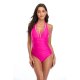 New tight solid color one-piece swimsuit for women