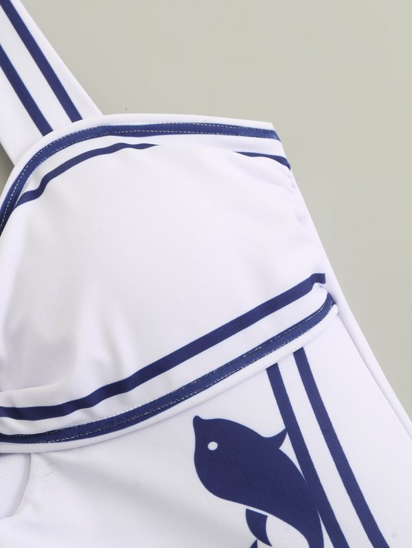 2026 popular retro solid color three piece swimsuit bikini sports swimsuit beach party swimsuit