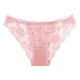 Women's light luxury briefs, featuring sexy lace, breathable lace, thin and smooth, skin-fitting, low-waisted, and half-covered hip