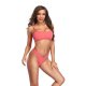 New strapless solid color bikini bikini sexy chest hugging swimsuit