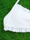 Sexy Bikini Set Women's White Swimsuit