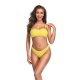 New strapless solid color bikini bikini sexy chest hugging swimsuit