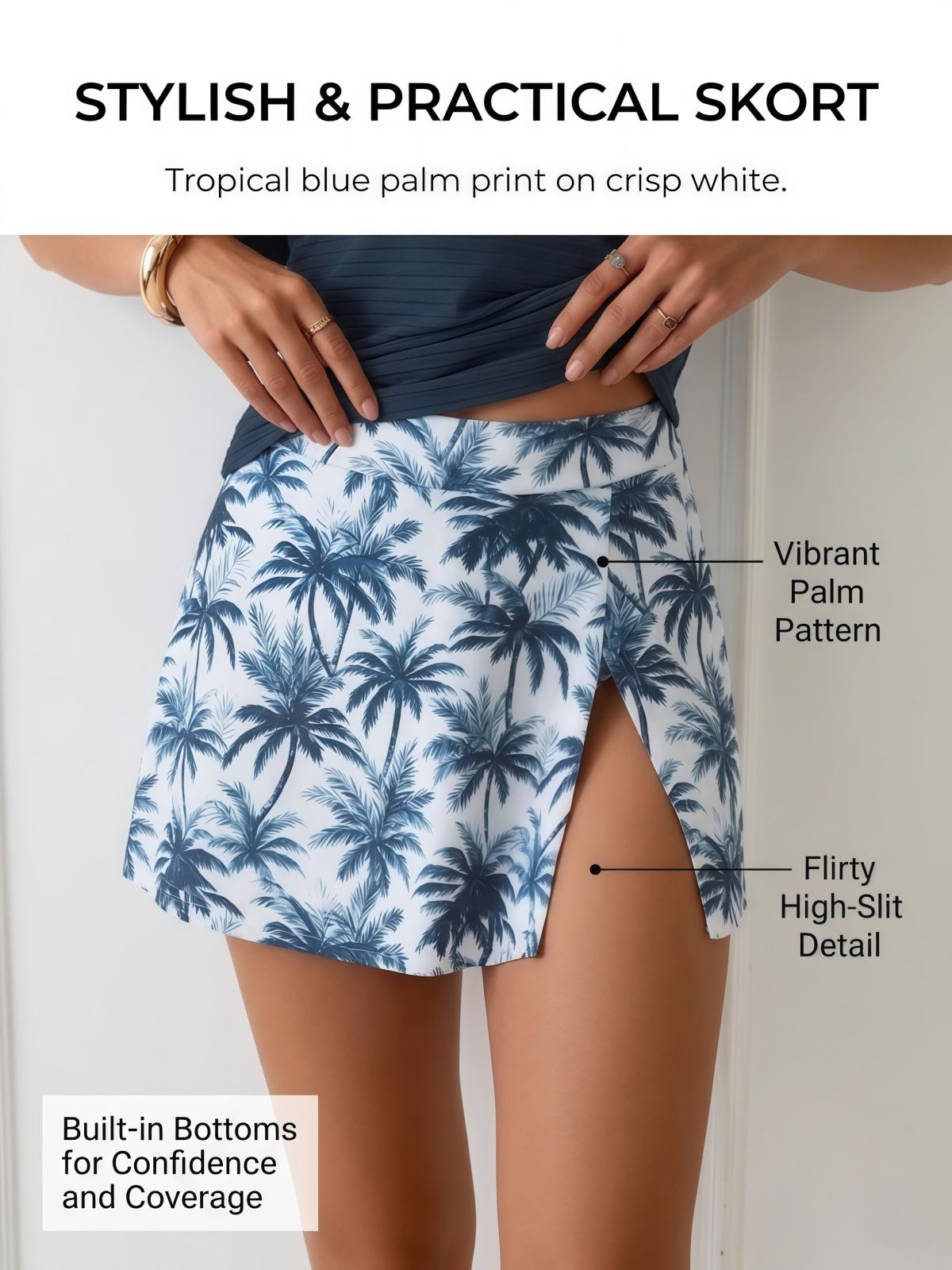 (image for) 2026 Women One Shoulder Ruffle Tankini Set, High Waist Side Slit Skirted Bottom Tummy Control Two Piece Swimsuit with Padded Cups S-XXL