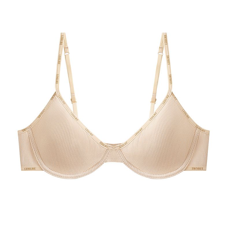 (image for) Women's Front Closure Racerback Push-Up Bra 3/4 Cup Thin Top Thick Bottom Seamless Wire-Free Side Support Back Smoothing Everyday Bralette