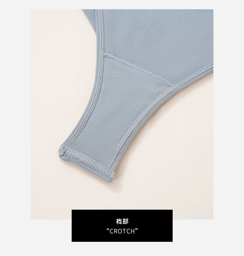 (image for) Women Seamless High Waist Ice Silk Thong Panties 100% Cotton Crotch Butt Lifting Breathable No-Show Solid Color Everyday Intimates