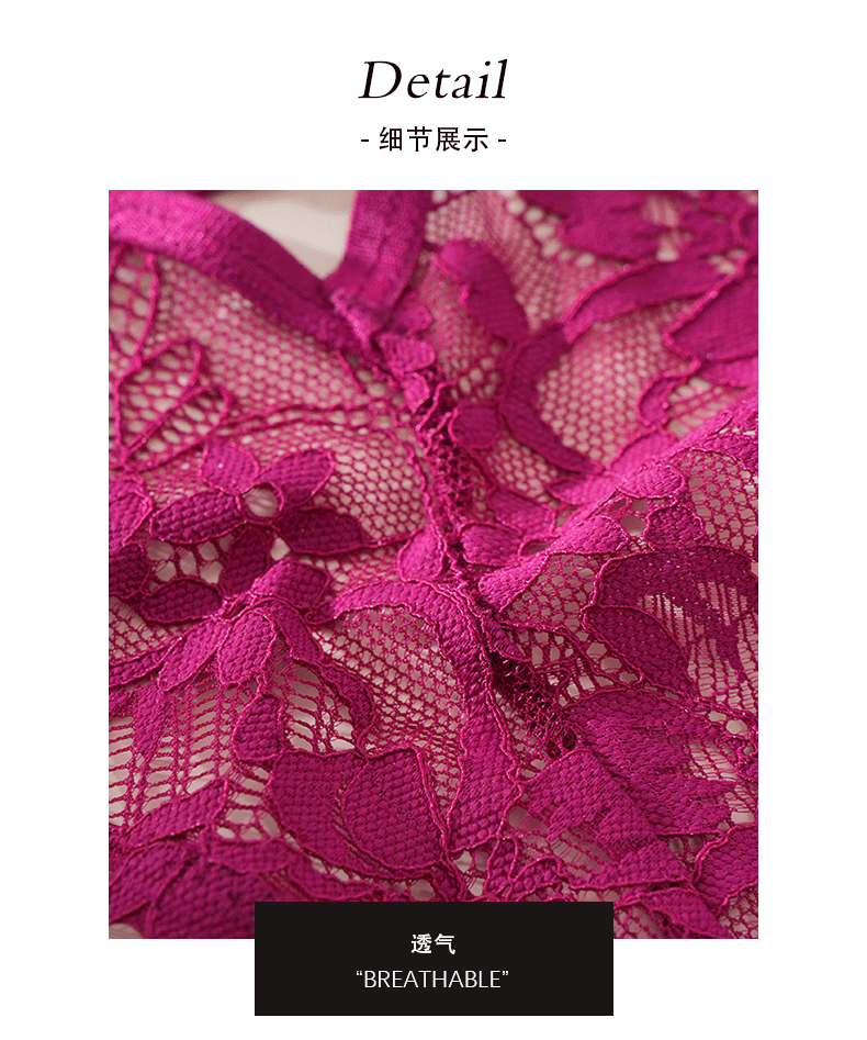 (image for) Women Low Rise Full Floral Lace Thong Panties Adjustable Thin Straps 100% Cotton Crotch Butt Lifting Breathable Hollow-Out Seamless Sexy Everyday Intimates