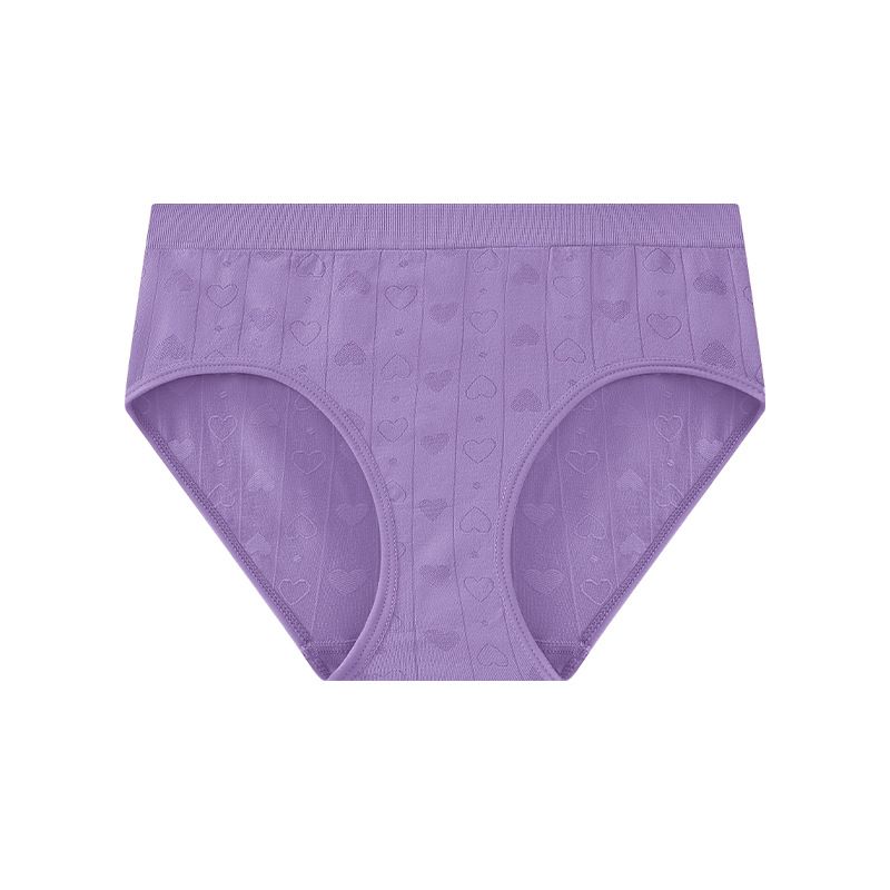(image for) Women's Mid-Rise Seamless Tummy Control Triangle Briefs Butt Lifting No-Show Soft Stretch Knit Everyday Panties
