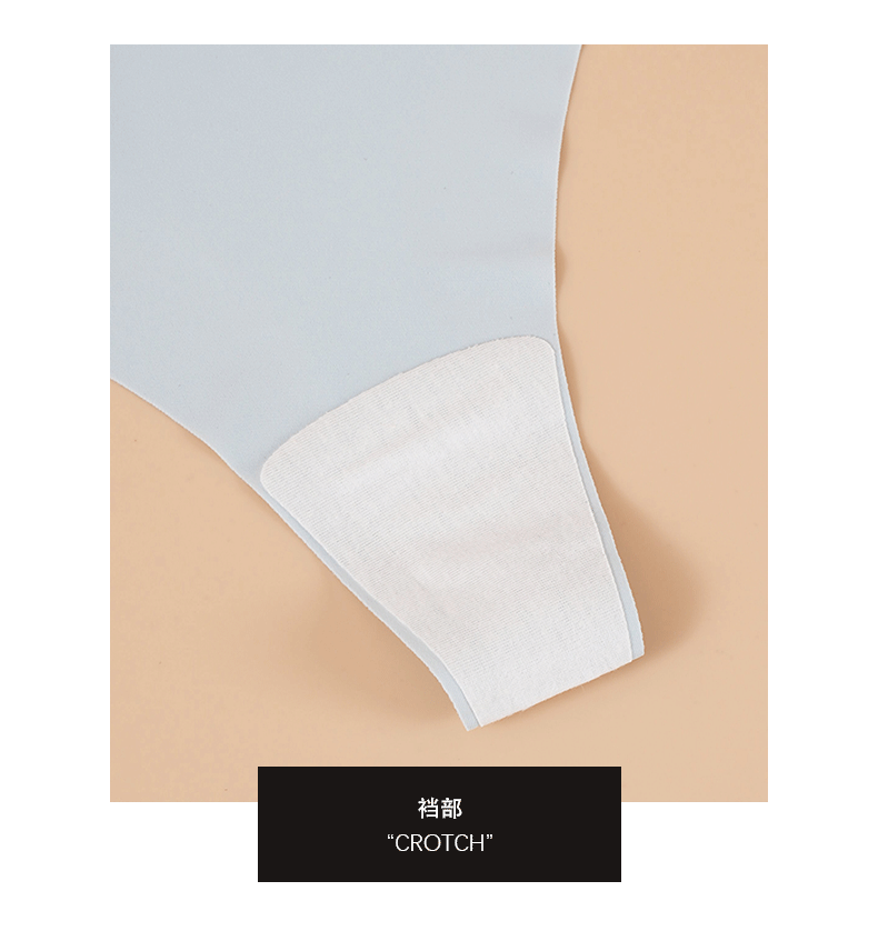 (image for) Women Low Rise V-Cut Narrow Waist Ice Silk Thong Panties 90%-95% Cotton Crotch Quick Dry Breathable No-Show Sport Everyday Intimates