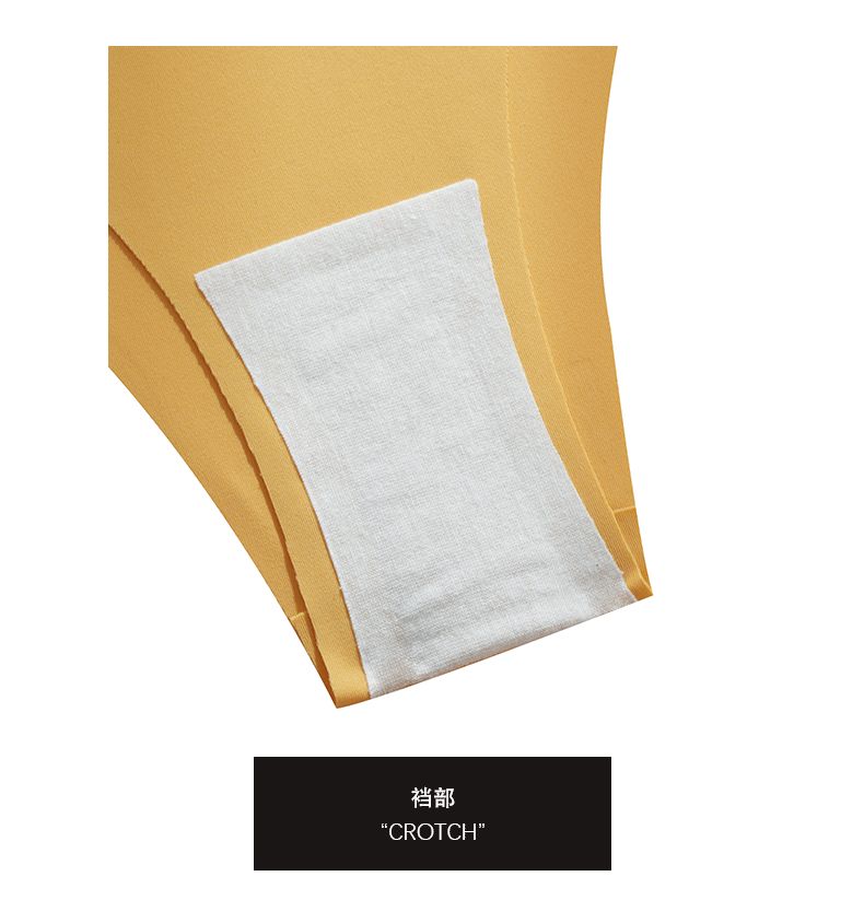 (image for) Women Low Rise Metal Ring Strap One-Piece Ice Silk Thong Panties 100% Cotton Crotch Seamless Quick Dry Breathable Sexy No-Show Everyday Intimates