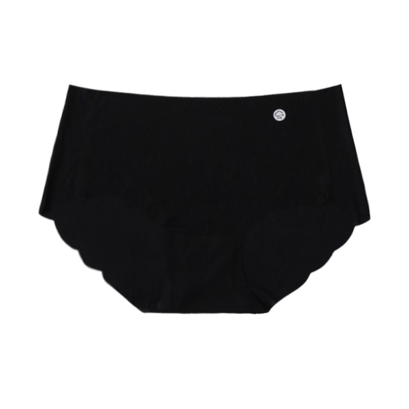 (image for) Women Mid-Rise Ultra-Thin Ice Silk Seamless Triangle Briefs 95%-100% Cotton Antibacterial Crotch Breathable No-Show Butt Lifting Everyday Intimates