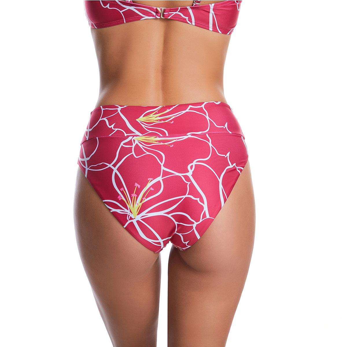 New printed split swimsuit women's sexy bikini