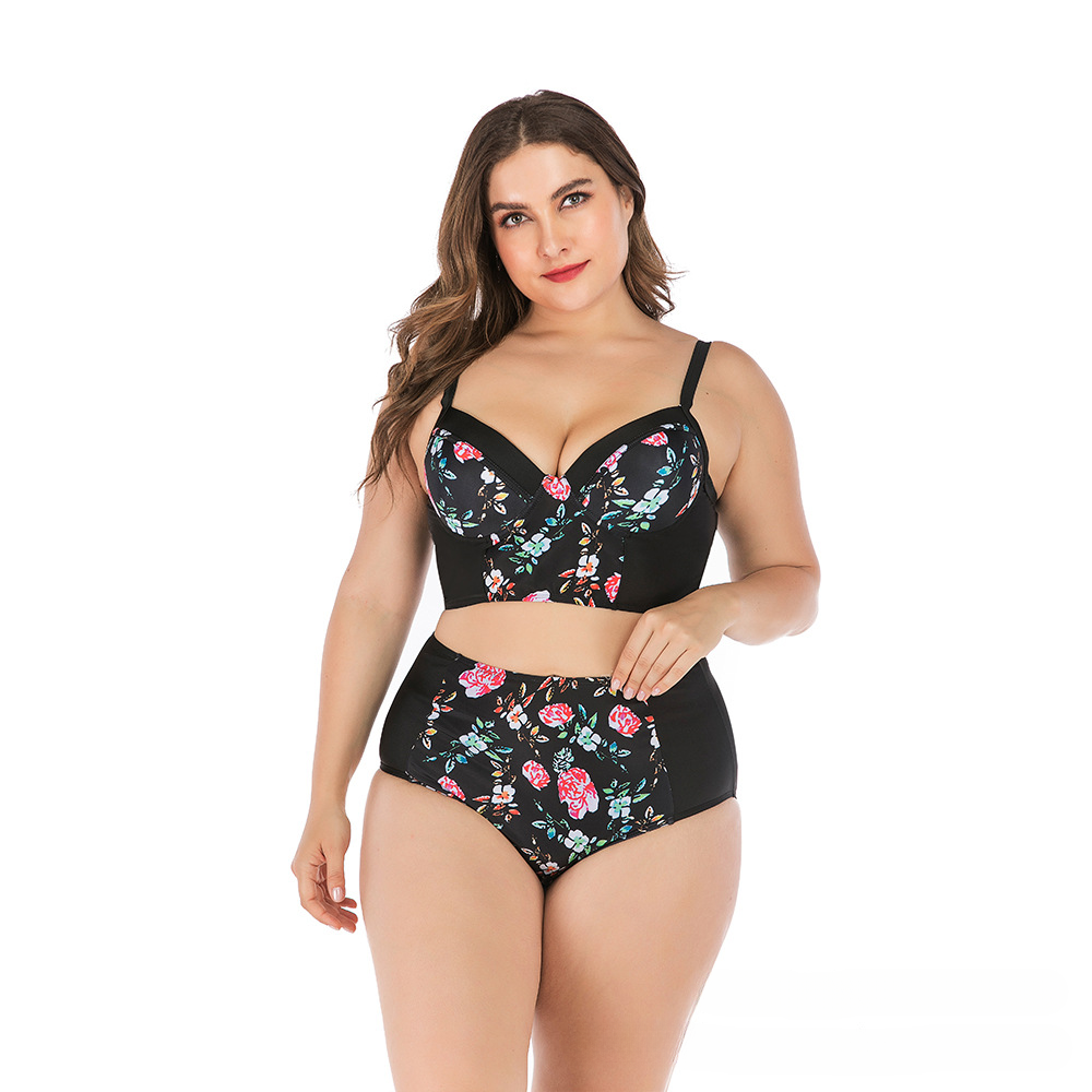 New sexy plus size swimsuit for women, backless split swimsuit