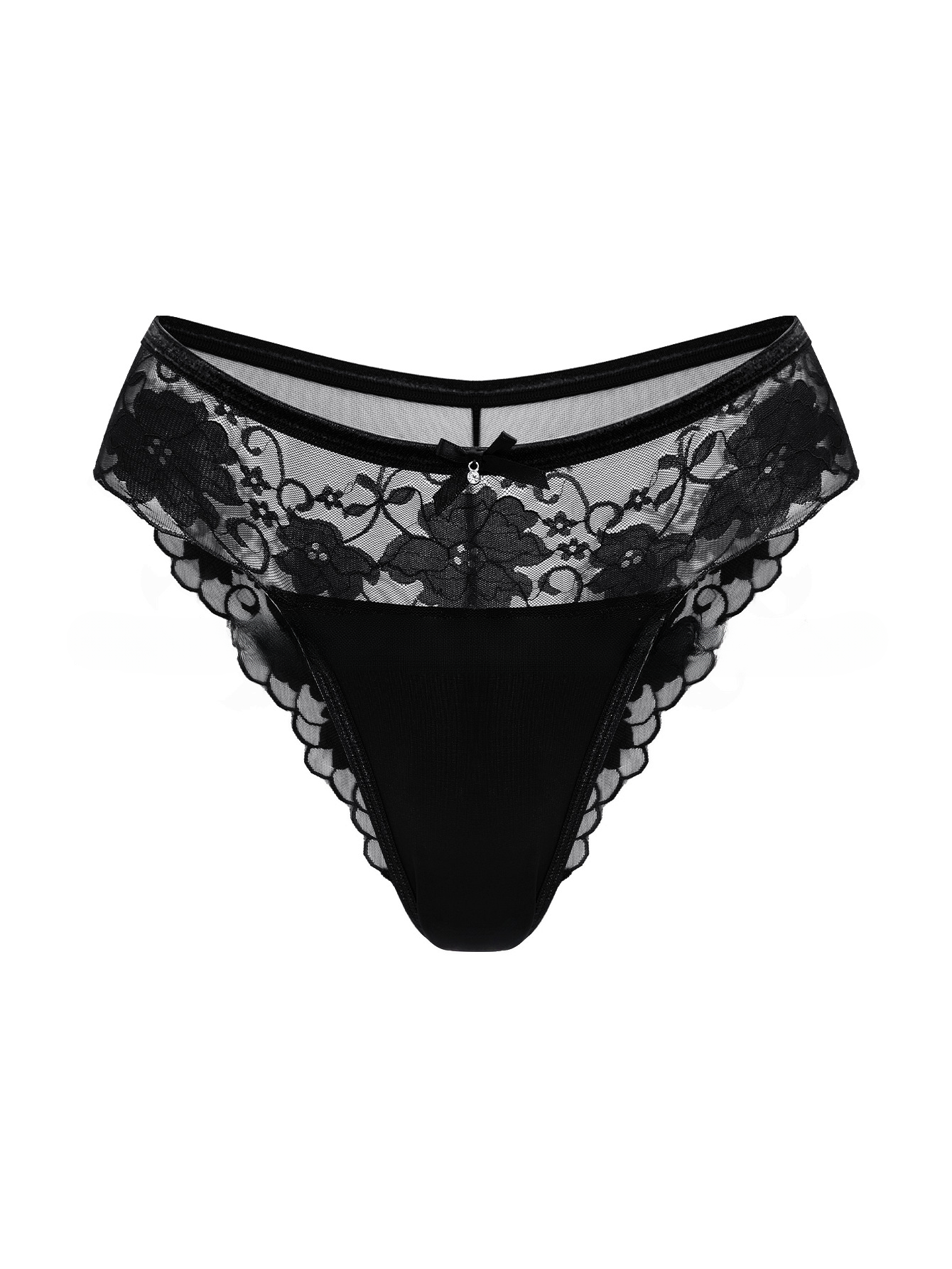 New sexy lace see-through thin mesh low-waisted seductive hot women's underwear