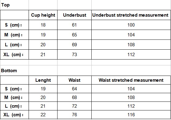 Black Ribbed Sport-Band Bralette & Thong Set: Low-Back Push-Up 辣妹 Lingerie (S-XL)